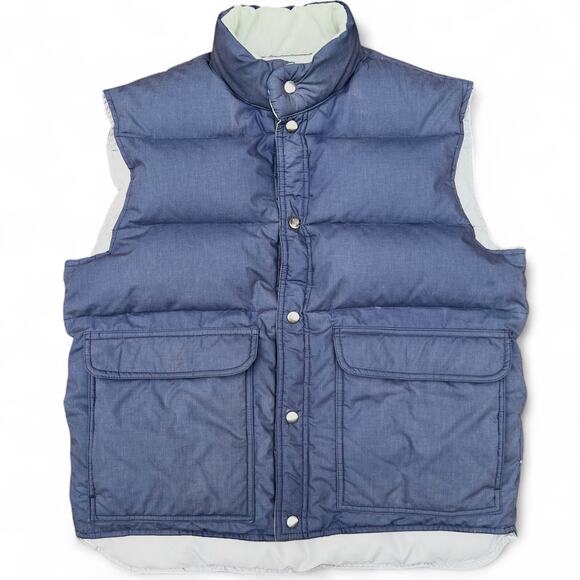 Penfield Other - Vintage Penfield Down 80s Puffer Vest USA Made Outdoors Gorpcore Ski L Blue Gray